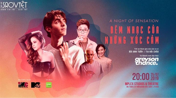 A Night Of Sensation – Đêm nhạc của những xúc cảm