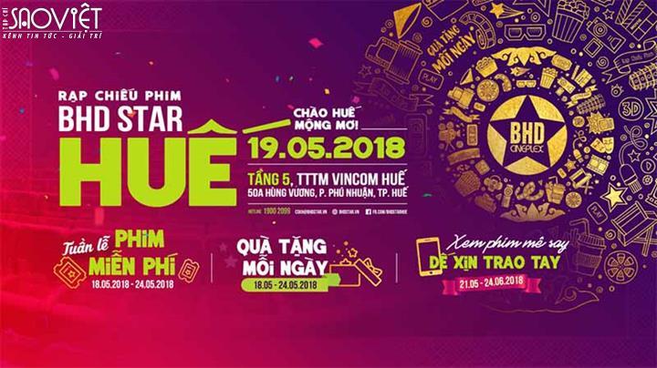 BHD star Huế tưng bừng khai trương cùng hàng loạt hoạt động tri ân khán giả cố đô