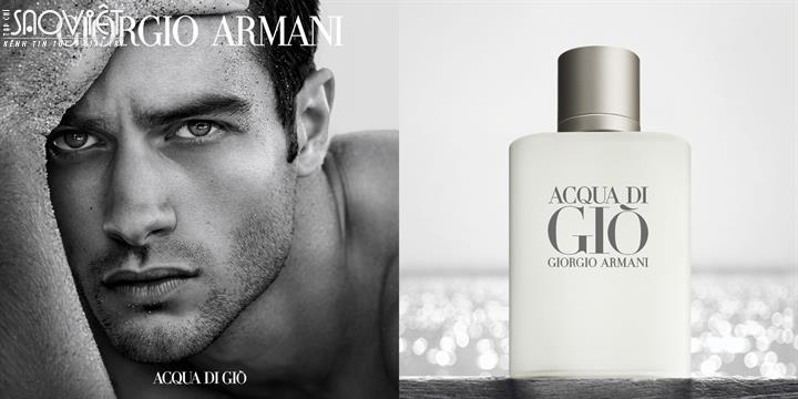 Bộ sưu tập nước hoa Giorgio Armani Acqua Di Giò – mùi hương đến từ biển cả vô tận