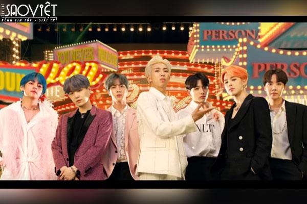 Boy with luv của BTS tiếp tục giật cup lần thứ 8 liên tiếp tại Music Core