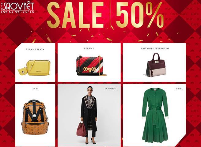 Đại tiệc SALE cuối mùa với giá ưu đãi lên đến 50%