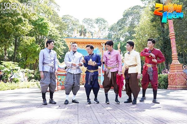 Dàn cast 2 Ngày 1 đêm cùng “Truy tìm ngọc báu Cửu Long”