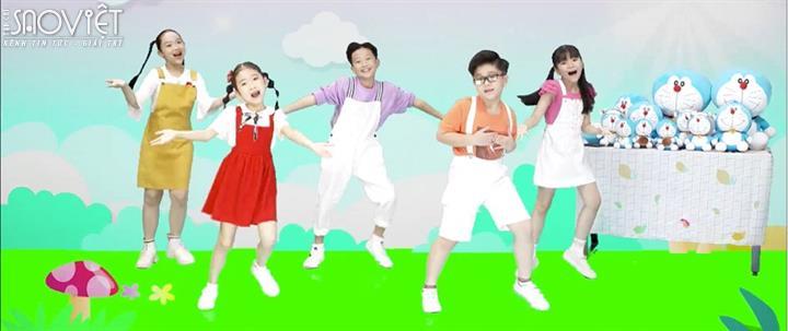 Dàn sao nhí diễn cực sung trên sân khấu POPS Kids Livestream Minishow