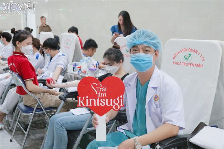 Hiến máu vì cộng đồng - Mục tiêu chung của Menard Việt Nam và Bệnh viện Quân y 175