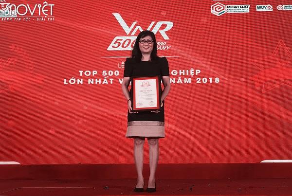 IPPG vào Top 500 Doanh nghiệp lớn nhất Việt Nam 2018