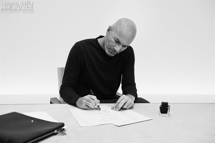 Montblanc bắt tay cùng huyền thoại bóng đã Zinedine Zidane   