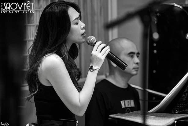 Mỹ Tâm cùng dàn nghệ sĩ tập luyện cho Live concert của Đức Trí