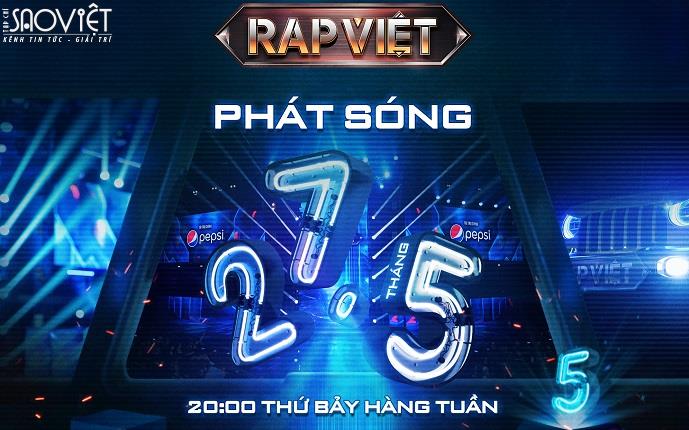 Rap Việt Mùa 3 ấn định ngày lên sóng chính thức 27/05