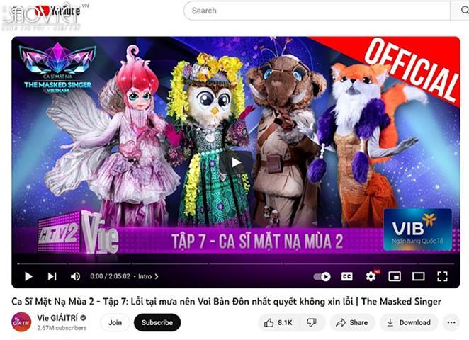 The Masked Singer Vietnam: 2 tập vừa phát sóng đã thu hút hơn 1.3 tỷ lượt xem TikTok