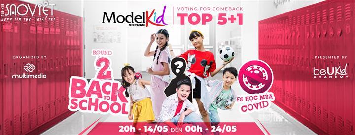 Thí sinh Model Kid Vietnam bắt trend biến hình đi học mùa dịch Covid-19