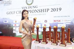 Á hoàng Golf Queen Hải Anh đồng hành cùng sự kiện ý nghĩa của sân Golf Yên Dũng