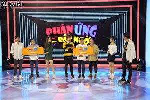 “Bắt tay” Hữu Tín, Hồng Thanh, Han Sara giành chiến thắng trong gameshow Phản Ứng Bất Ngờ