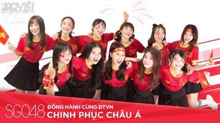 Có một Fanzone mang tên SGO48 đang đồng hành cùng tuyển thủ Việt Nam