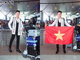 Đặng Hiếu Đức lên đường chinh chiến tại Mister National Universe 2019