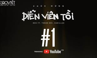 Đen bỏ túi thêm MV #1 Trending thứ 15 với Diễn Viên Tồi