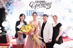 Giám đốc Lê Bảo Tuyền trẻ trung, rạng rỡ khai trương iMiss Beauty & Spa