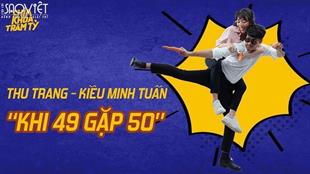 HÉ LỘ HẬU TRƯỜNG “49 GẶP 50” CỦA THU TRANG VÀ KIỀU MINH TUẤN TRONG “CHÌA KHOÁ TRĂM TỶ”