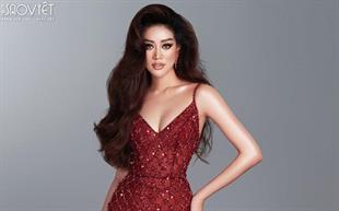 Hoa hậu Khánh Vân giới thiệu chợ Bến Thành trong trang phục mang đến Miss Universe