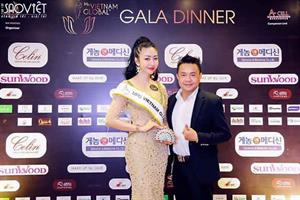 Hoa hậu ngành thiết kế Nhật Phượng tài trợ trang phục cho cuộc thi Mrs Vietnam Global 2018