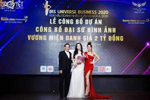 Hoa hậu Vivian Trần xác nhận trở thành giám khảo Hoa hậu Doanh nhân Hoàn vũ 2020