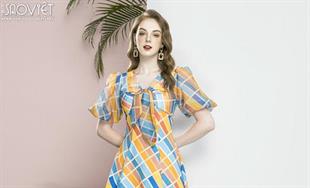 Họa tiết kẻ kinh điển được biến tấu mới lạ với NEVA Fashion