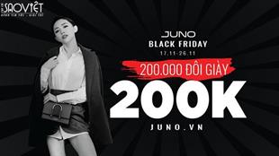 JUNO bùng nổ thị trường thời trang Việt với Black Friday 2017