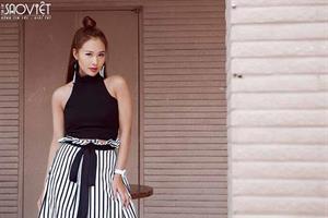 Không cần phụ kiện rườm rà, Hà Thúy Anh đẹp nhẹ nhàng trong bộ ảnh mới