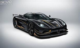 Koenigsegg Agera RS Gryphon mạ vàng 24 carat