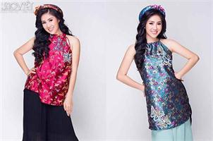 Lê Phương khoe sắc với áo dài cách tân của NTK Minh Châu 