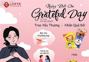 LOTTE Cinema ra mắt chương trình Ngày biết ơn với nhiều khuyến mãi