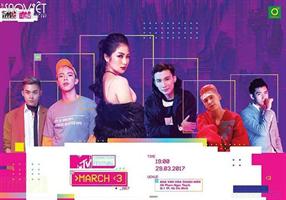 MTV connection tháng 3 “Boy’s Night – Đêm của những chàng trai”