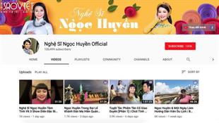 Nghệ sĩ Ngọc Huyền, Võ Hạ Trâm nhận nút bạc YouTube