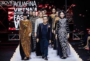 NTK MINH CHÂU RA MẮT BỘ SƯU TẬP “KIM LANG” TẠI AQUAFINA VIETNAM INTERNATIONAL FASHION WEEK 2020