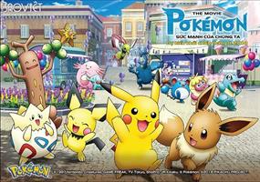 Pikachu và Pokémon huyền thoại xuất hiện trong phim điện ảnh 'Pokémon The Movie: Sức mạnh của chúng ta'