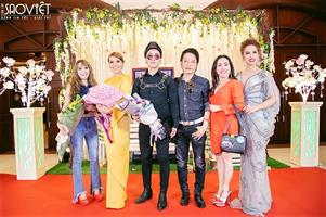 QUÁCH TUẤN DU HỦY SHOW ĐẾN CHÚC MỪNG NHÀ THIẾT KẾ MAI PHƯƠNG TRANG