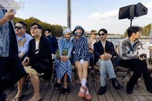 Quỳnh Anh Shyn biến hóa cực chất, ngồi hàng ghế đầu tại show Kenzo Paris Men’s Fashion Week