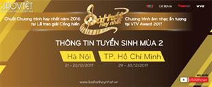 Sing My Song - Bài Hát Hay Nhất đã chính thức quay trở lại