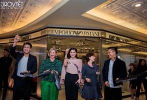 Soái ca Hà thành hội tụ tại Emporio Armani