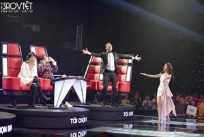 The Voice Kids hai đội liên minh cùng bấm nút chặn khiến đội bị chặn nhận đau thương