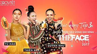 Thiên Nga, Quỳnh Như và Tú Hảo 3 gương mặt đầu tiên của The Face 2017