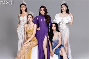 Top 4 Miss Earth 2023 kỷ niệm nhiệm kỳ bằng bộ ảnh rực lửa