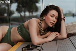 Trà Ngọc Hằng diện bikini nóng bỏng