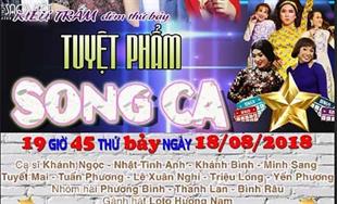 “Tuyệt Phẩm Song Ca” cực hấp dẫn trong đêm nhạc “Kiều Trâm đêm thứ bảy” 