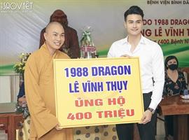 Vĩnh Thụy trao 400 triệu đồng cho các bệnh nhân hậu Covid-19