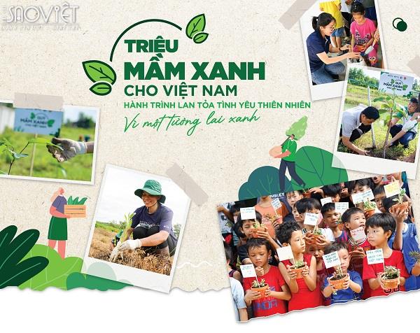 Triệu mầm xanh cho Việt Nam: hành động vì một tương lai xanh