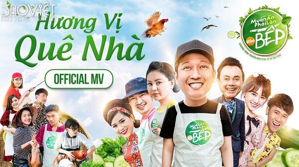 Trường Giang ráp “chất lừ” bằng giọng Quảng Nam trong MV ngập món ngon