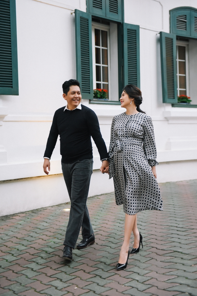 ba bau thanh thuy dep rang ngoi cung chong dao pho ha noi