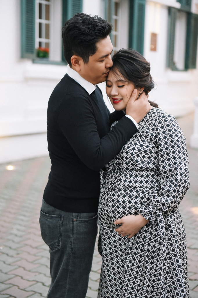 ba bau thanh thuy dep rang ngoi cung chong dao pho ha noi