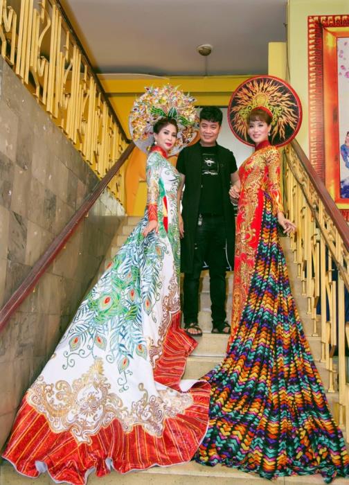 Lý Hương rực rỡ trong trang phục 'Phụng Hoàng' của NTK Tuấn Hải ly huong ruc ro trong trang phuc phung hoang cua ntk tuan hai