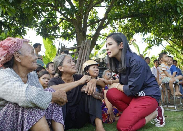 quach tuan du to chuc sinh nhat gian di danh tien phat qua thien nguyen tai que huong